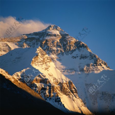 美丽珠峰风景图片