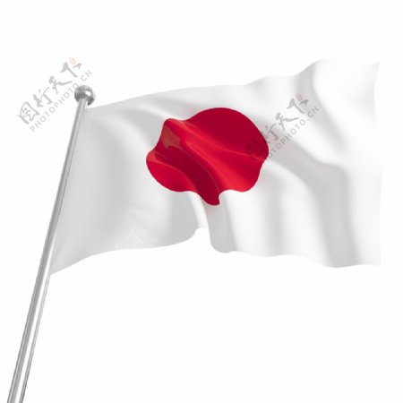 日本国旗摄影图片