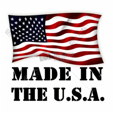 美国国旗与美国制造