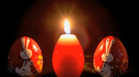 蜡烛燃烧彩蛋视频