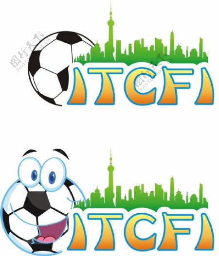 国际上海足球标志