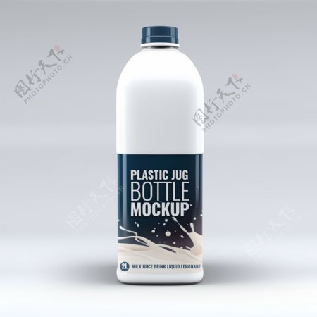 饮料日化瓶体包装效果图样机素材