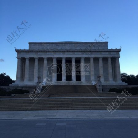 美国美国林肯纪念馆华盛顿特区