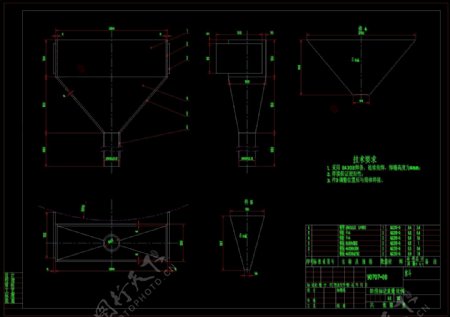 离子交换器设计CAD机械图纸