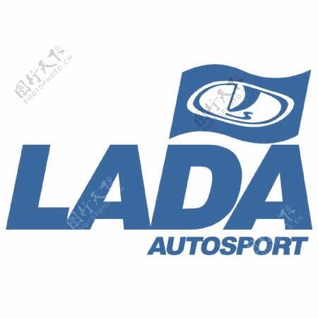 LADA旗帜logo设计