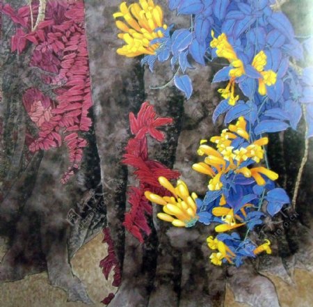 国画花卉植物图片