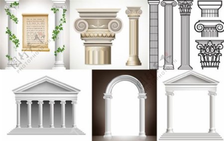 古罗马柱子设计