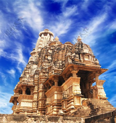 壮观的印度庙宇建筑图片