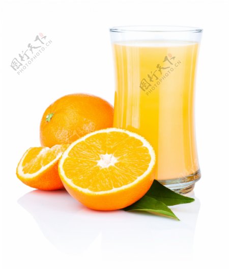 鲜榨橙汁图片