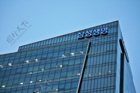 高清韩国大厦建筑图片
