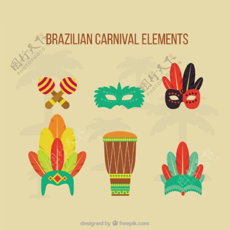 一种扁平式的巴西狂欢节