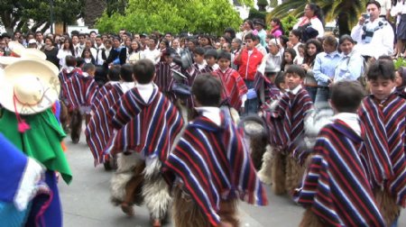 厄瓜多尔舞蹈6股票的录像