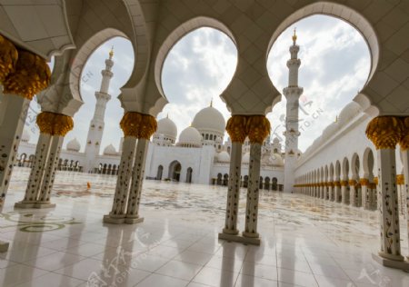 壮观的清真寺图片