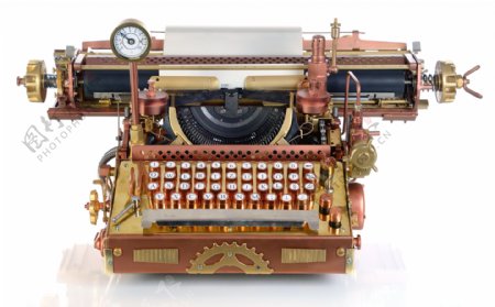 古代打字机图片