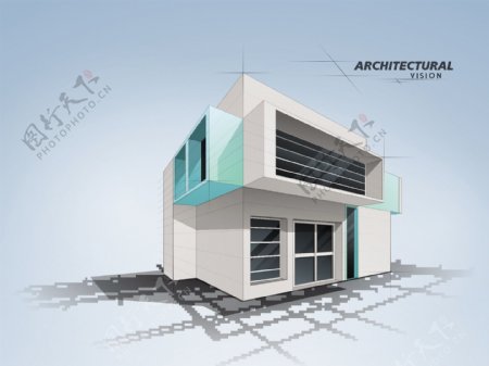 三维建筑住宅设计