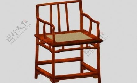 室内家具之明清椅子093D模型