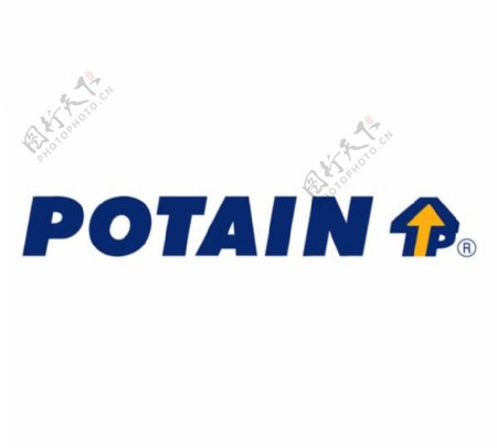 Potainlogo设计欣赏Potain重工业标志下载标志设计欣赏