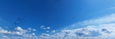 蓝天云层风景图片