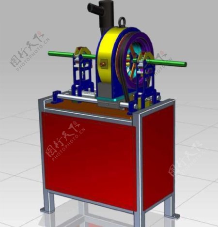 管芯焊接机机械模型