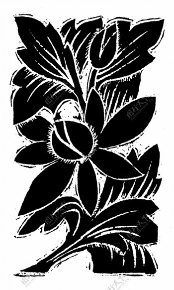 花鸟图案元明时代图案中国传统图案142