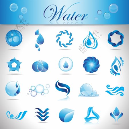 水元素logo
