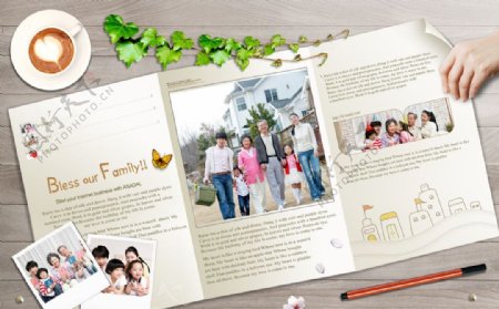 韩国家庭生活写真画册