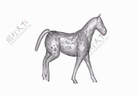 马匹3D打印模型