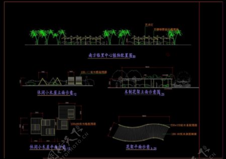 方临里中心植物配置图