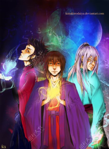 日本神话3兄弟