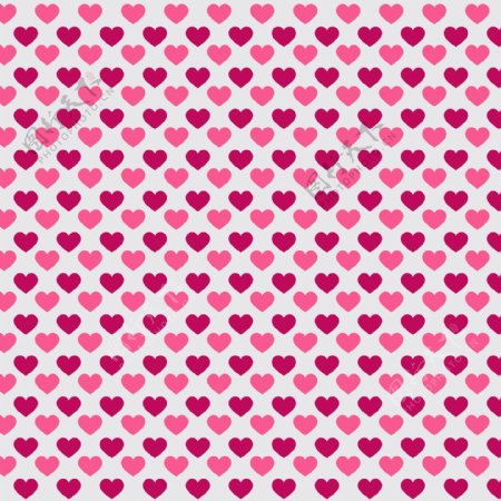 情人节图案的粉红色的心