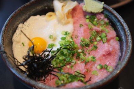 日式海鲜饭图片