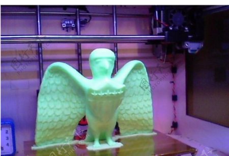 美国鹰3D打印模型