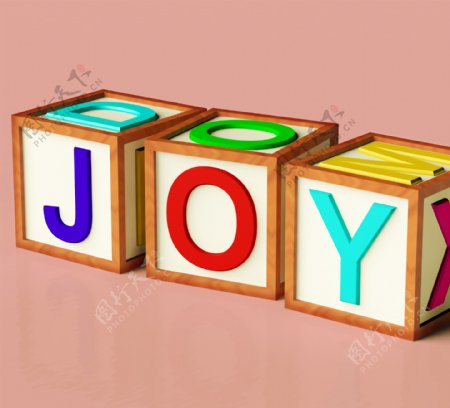孩子们快乐的符号块拼写的乐趣和玩