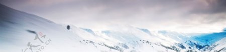 雪山1920雪景背景素材143