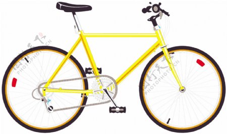 自行车交通工具矢量素材EPS格式0019