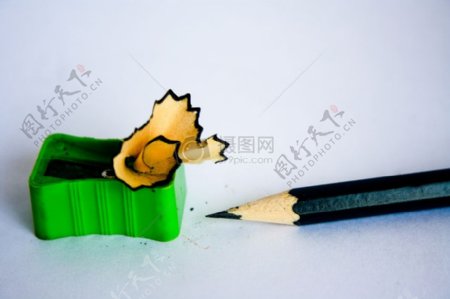 绿色的铅笔刀