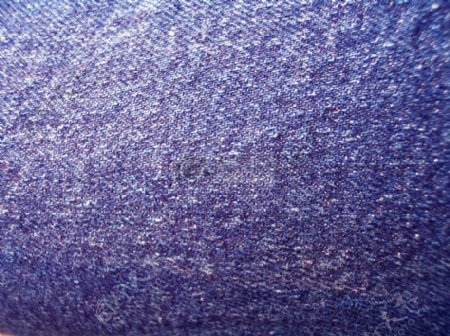 蓝色布料的针织物