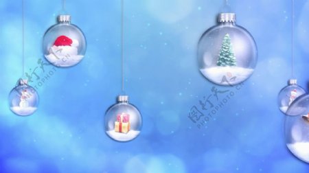 圣诞树上的挂饰动画素材1