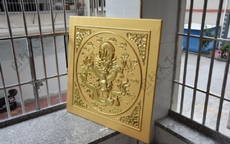 贴金龙纹古建吊顶寺庙吊顶