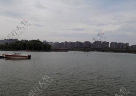 西安曲江池风景