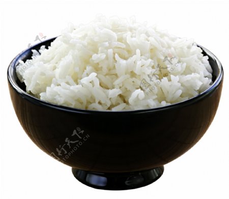 一碗美味大米食物粮食