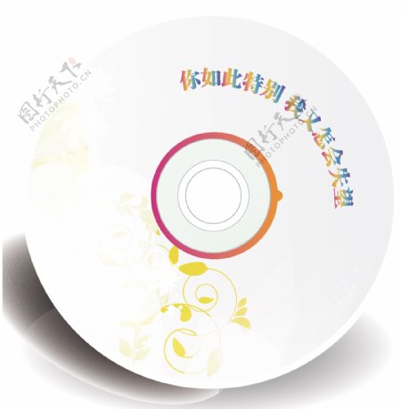 彩色CD光盘设计