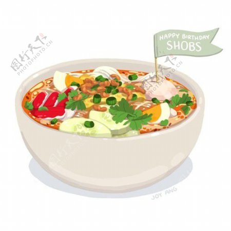 海鲜砂锅食物素材图片