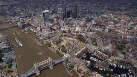 伦敦桥与城市天线