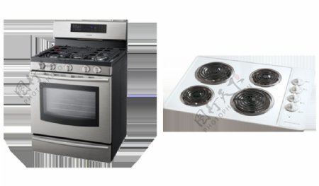 电烤箱免抠png透明图层素材