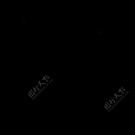 黑白SVG矢量格式演讲图标集