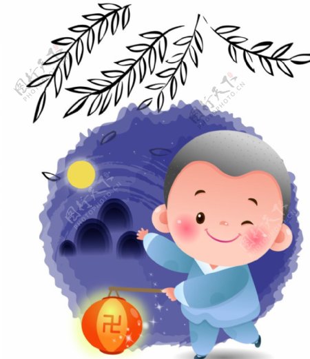 中秋小和尚