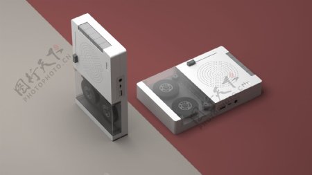 现代化音箱设计