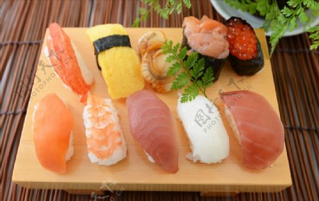 海鲜寿司鱼类菜肴