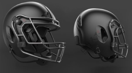 可变形的创意橄榄球头盔jpg素材